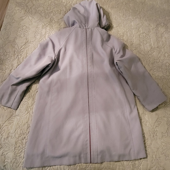 Vintage Union-Made Women's Hooded Faux Fur Parka Car Coat - Picture 11 of 11